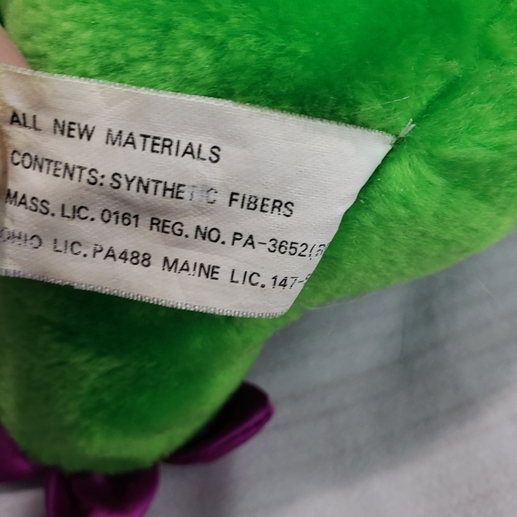 Nanco Psychedelic Sunflower Teddy Bear Plush Stuffed Toy Vintage 9 Inch 2000 - Picture 8 of 9